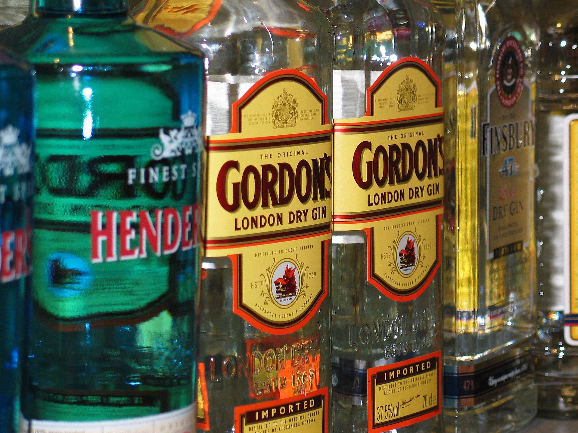 The most common gin to use in mixed drinks is London dry.